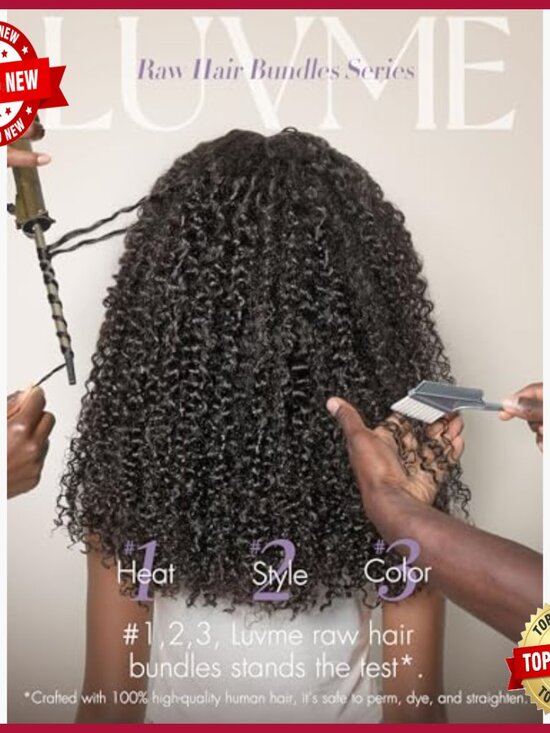 3 Pack 14 16 18 Inch Burmese Curly Human Hair Extensions Sew In main image 5